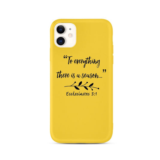 Ecclesiastes 3:1 (yellow)